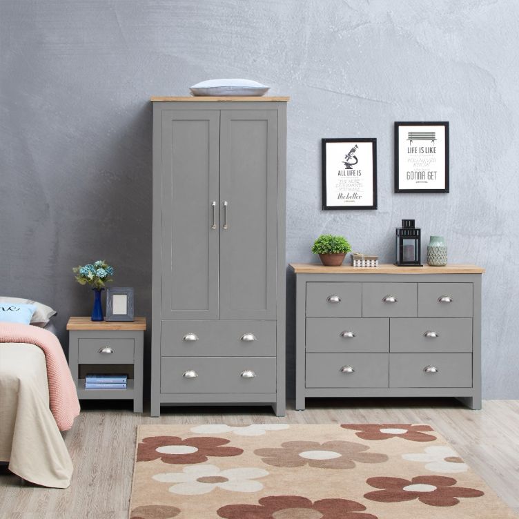 Lisbon 3 Piece Set Light Grey